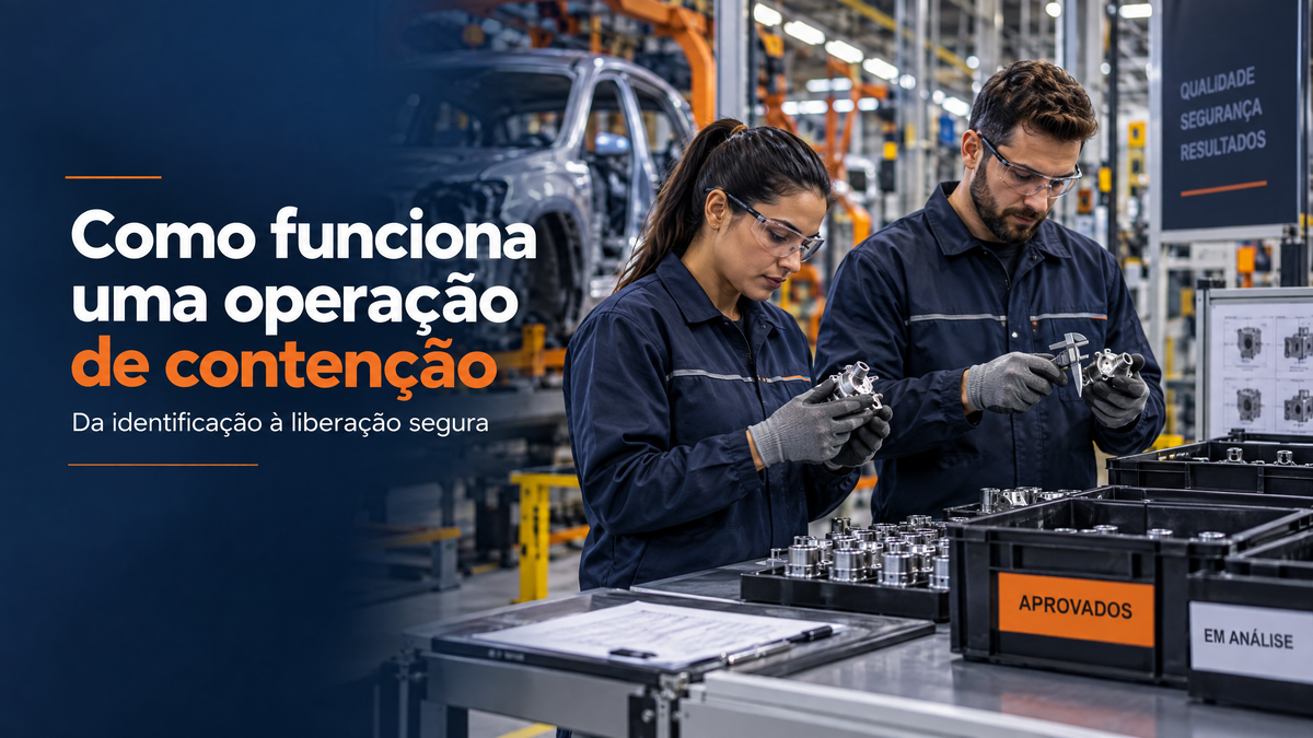 Como funciona uma operação de contenção